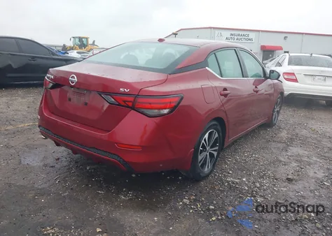 2022 Nissan Sentra Sv Xtronic Cvt из США, поврежденный, VIN 3N1AB8CVXNY272740